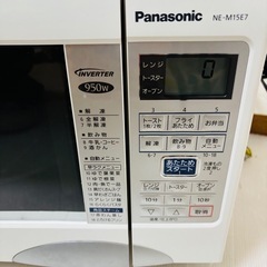Panasonic 電子レンジ  NE-M15E7-KB 2011年製/J015-05の画像