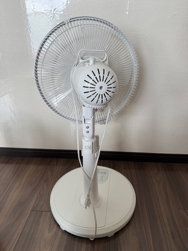 30cm リビング扇 AMR-KC30(W) ×2台 / リモコン付き / 高さ最大85cm / 風量3段階 / タイマー機能
