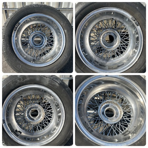 希少　鍛栄舎　前期　FORTECS IMPERIAL 当時物　ワイヤー ホイール フォルテクス インペリアル 15×7J？4H/5Hマ