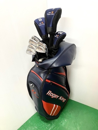 【SOLD OUT】◆ROGER KING ロジャーキング RK-X◆ゴルフクラブセット 超美品キャディバッグ付き