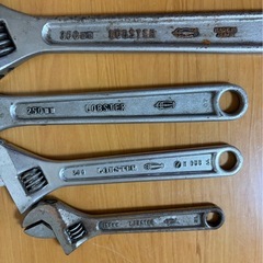 ロブスター モンキーレンチ4本の画像