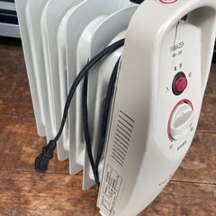 山善　ミニオイルヒーターの画像
