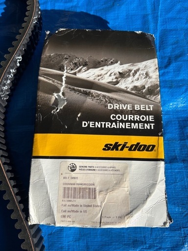 スノーモービル ski-doo ドライブベルト