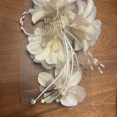 着物　髪飾りの画像