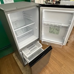 ☆ドリーム荒牧店☆ジモティー割引有☆【クリーニング済】 2ドア冷蔵庫/126L/アクア/AQR-J13H(S)/2019の画像