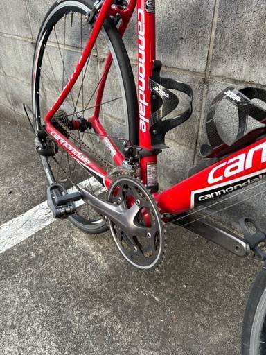 本日か30日に取りに来ていただける場合5000円値引きします！！早い者勝ち‼️ Cannondale ロードバイク レッド
