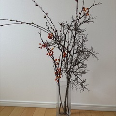 造花　花瓶の画像
