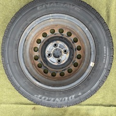 プロボックス／サクシード 純正鉄ホイール付タイヤ 155/80R14 4本セットの画像