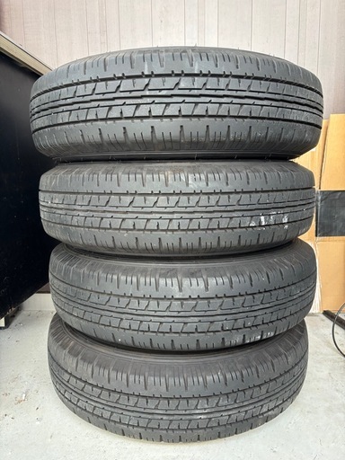 プロボックス／サクシード 純正鉄ホイール付タイヤ 155/80R14 4本セット