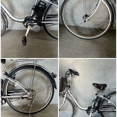 NO.175 電動アシスト自転車 Panasonic ビビDX パナソニック 
26インチの画像