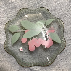 ニューフローレンス 食器 レトロ フルーツ お皿(さくらんぼ)の画像