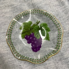 ニューフローレンス 食器 レトロ フルーツ お皿(ぶどう)の画像