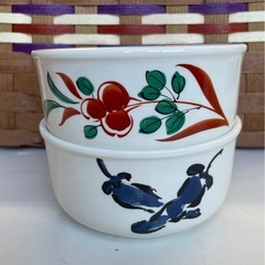 蓋付き保存容器　６セット　陶器　未使用の画像