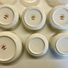 蓋付き保存容器　６セット　陶器　未使用の画像