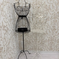 洋服掛け オシャレの画像