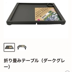 【1/30まで】テーブル、パイプチェアの画像