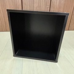 3個　IKEA 黒　約30✖️30   ブラック　ボックス　　  の画像