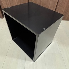 3個　IKEA 黒　約30✖️30   ブラック　ボックス　　  の画像