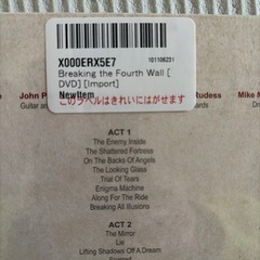 Dream Theater / Breaking the Fourth Wallの画像