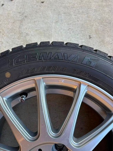 ICENAVI6 165/65R14スタッドレスタイヤ4本セット