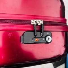 キャリーケース　1泊用　ワインレッドの画像