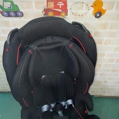 ジュニアシート　トイザらス　1才から　ブラック　メッシュの画像