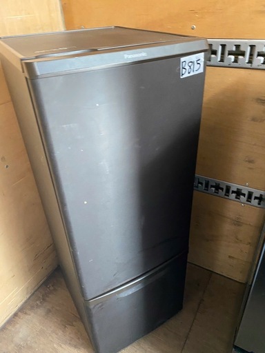 NO B815?福岡市内配送設置無料✨?冷蔵庫 パーソナルタイプ マットビターブラウン NR-B17DW-T [168L /2ドア /