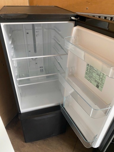 NO B815?福岡市内配送設置無料✨?冷蔵庫 パーソナルタイプ マットビターブラウン NR-B17DW-T [168L /2ドア /