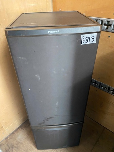 NO B815?福岡市内配送設置無料✨?冷蔵庫 パーソナルタイプ マットビターブラウン NR-B17DW-T [168L /2ドア /