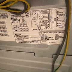 【受取先決定】洗濯機の画像