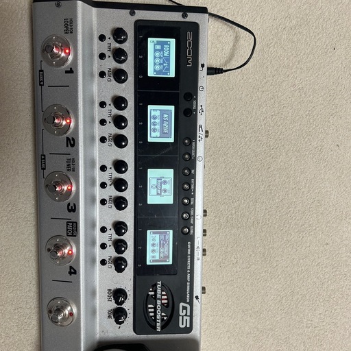 zoom g5 (とも) 国際会館のエフェクター、PA機器の中古あげます・譲り