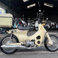 カスタムカブ‼️ ホンダ　リトルカブ　AA01 セル付き　社外マフラー　大阪発の画像