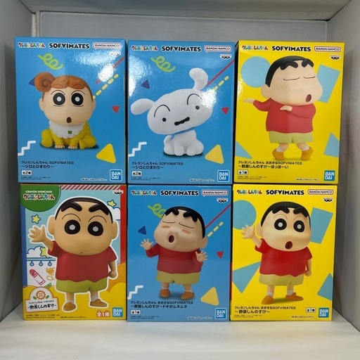 クレヨンしんちゃん　フィギュア　６点セット