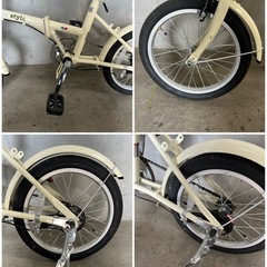 NO.181 折り畳み自転車  KCD Simple Style 16インチの画像