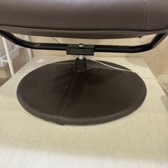 ネイル用リクライニングチェア、フットステージ付の画像