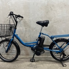 NO.182 電動アシスト自転車 BRIDGESTONE アシスタファインミニ 20/18インチの画像