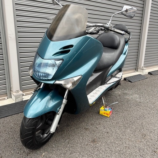 4461.人気小型　マジェスティ125 FI K2tecマフラー、社外ハンドル　千葉県柏市　即日配送、自走引き取りも可能