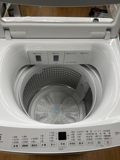 ☆ドリーム荒牧店☆ジモティー割引有☆【クリーニング済】 ハイアール/10kg洗濯機/JW-XD100A/2025