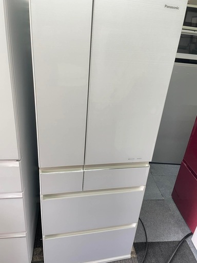 北九州市内配送無料　保証付き Panasonic NR-F554HPX-W 冷蔵庫 HPXタイプ マチュアホワイト [550L /6ド