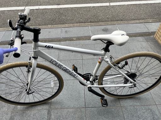 美品】LOUIS GARNEAU ルイガノ ホワイト (駒田貴大) 西宮北口のクロス