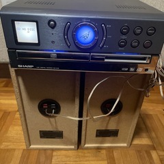 シャープ CD MD プレーヤーの画像