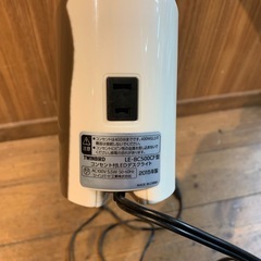 ツインバード　コンセント付LEDデスクライト　LE-BC500CF 2015年製の画像