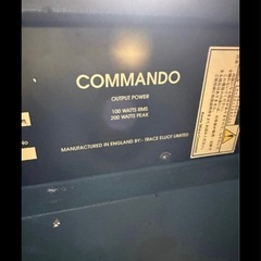 Trace Elliot Commando ベース用アンプ　100wの画像