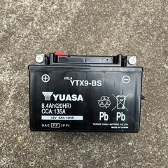 新品同等｜台湾ユアサ YTX9-BS バイク用バッテリー｜サイズ違いのため出品の画像