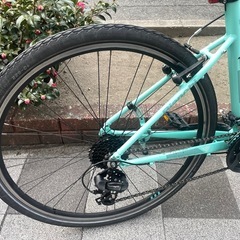 🔵中古車🔵　キレイ✨　Bianchi/ビアンキ　クロスバイク　SHIMANO/24speed　アルミフレーム　Vブレーキ　中古自転車　点検調整永久無料✨　西宮市の画像