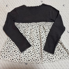 🌈ダルメシアン柄 長袖トップス 120cmの画像