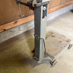 大和製衡（Yamato Scale）の機械式台はかり　台秤　昭和　レトロ　古道具　の画像