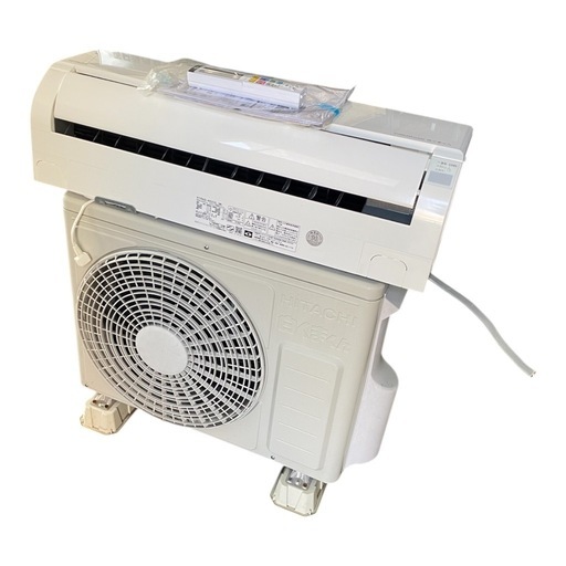 HITACHI 日立 白くまくん ルームエアコン 6畳用  RAS-KD22L(W) 2021年製 白 ホワイト 