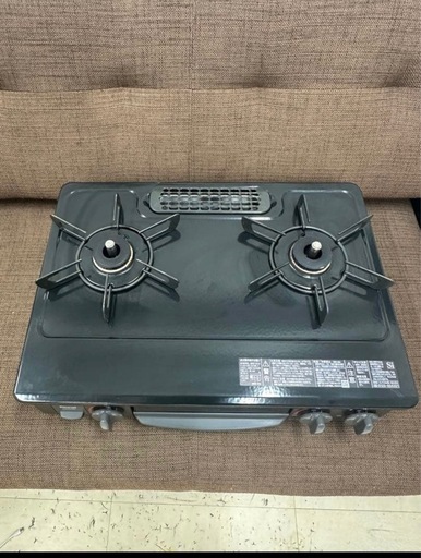 Rinnai ガスコンロ KSR563BKR 都市ガス用　23年製 