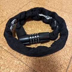 ABUS 自転車用チェーンロック　ブラック　4桁暗証番号の画像